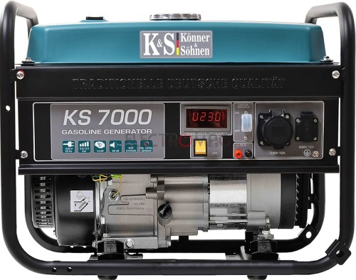 KöNNER&SOHNEN KS 7000 - Agregat prądotwórczy 1-fazowy 230V