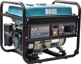 KöNNER&SOHNEN KS 7000 - Agregat prądotwórczy 1-fazowy 230V