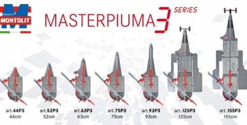 MONTOLIT MASTERPIUMA 93P3 - Maszynka do cięcia glazury 93 cm