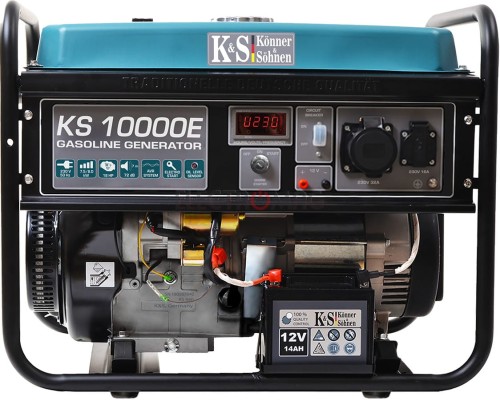 KöNNER&SOHNEN KS 10000E - Agregat prądotwórczy 1-fazowy z elektrycznym startem 230V