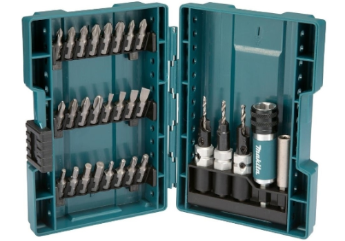 Makita D-73477 - Zestaw bitów i kluczy nasadowych - 29 szt