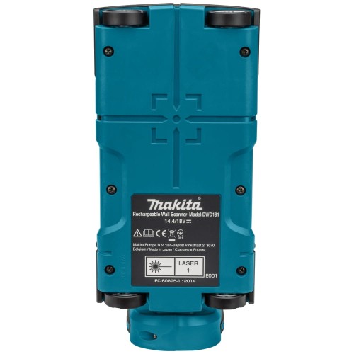 MAKITA DWD181ZJ - Akumulatorowy skaner do ścian 180 mm