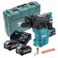 MAKITA HR008GM203 - Akumulatorowa młotowiertarka 40V z podkuwaniem SDS-Plus