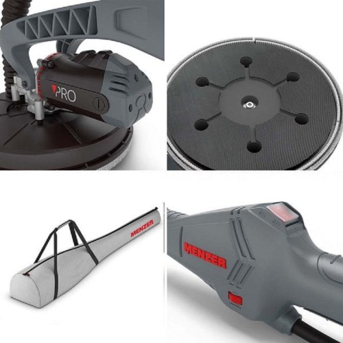 Menzer LHS 225 PRO VARIO - Teleskopowa szlifierka do gipsu 225 MM