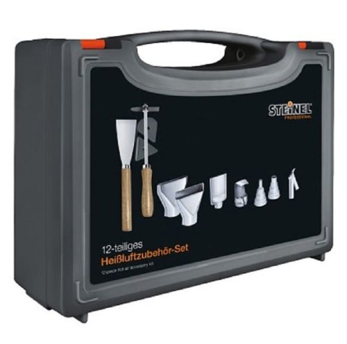 STEINEL ST075569 - Zestaw dysz do opalarek w walizce - 12 szt