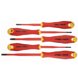 FELO FL41385198 - Zestaw 5 wkrętaków Ergonic Slim VDE - Series 400