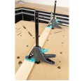Wolfcraft WF3036000 - Ścisk stolarski jednoręczny płaszczyznowy PRO 65-150 mm