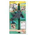 Wolfcraft WF3036000 - Ścisk stolarski jednoręczny płaszczyznowy PRO 65-150 mm