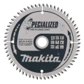 MAKITA B-56720 - Tarcza tnąca SPECIALIZED do płyt MDF i laminatu 165 x 20 mm