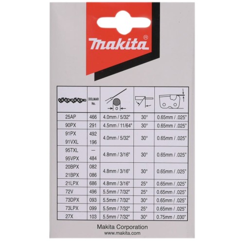 MAKITA 191H11-5 - Łańcuch tnący 91PX 35 cm 3/8"