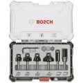 Bosch 2607017468 - Zestaw frezów do drewna - 6 szt