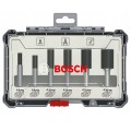 Bosch 2607017466 - Zestaw frezów do drewna - 6 szt