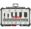 Bosch 2607017465 - Zestaw frezów do drewna - 6 szt