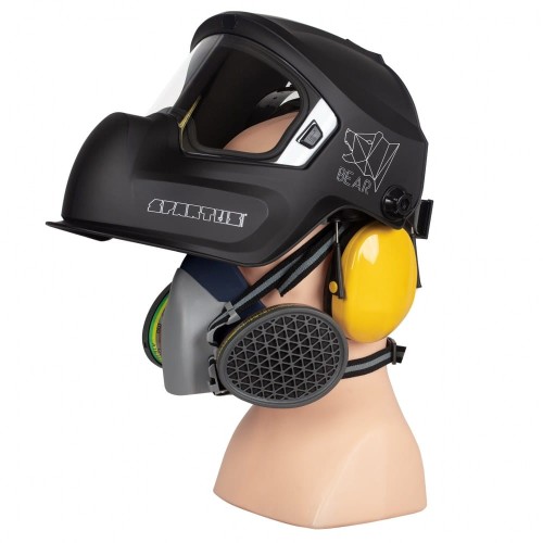 Spartus Bear - Przyłbica spawalnicza do szlifowania