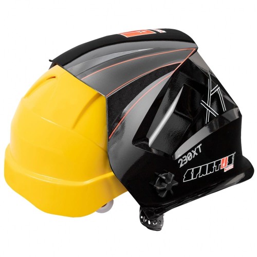 Spartus Master 230XT - Przyłbica spawalnicza (True Color) z kaskiem i adapterem