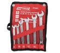 AWTOOLS AW39811 - Zestaw kluczy płasko-oczkowych 8 -17 mm - 6 szt