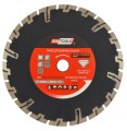 AWTOOLS AW45401 - Tarcza diamentowa segmentowa do betonu 125x22.2 mm - głębokie cięcie