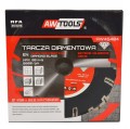 AWTOOLS AW45404 - Tarcza diamentowa segmentowa do betonu 230x22.2 mm - głębokie cięcie