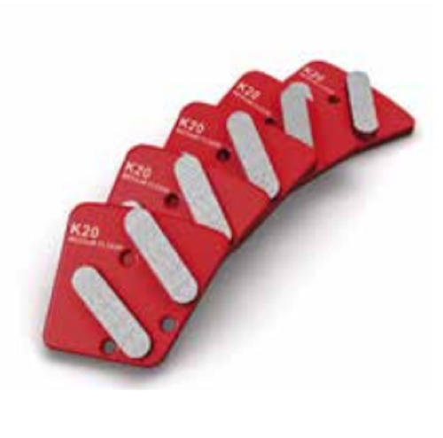 Menzer MR2271011000 - Segmenty diamentowe do MENZER ESM 406 podłoże średnio-twarde K20 - 5 szt