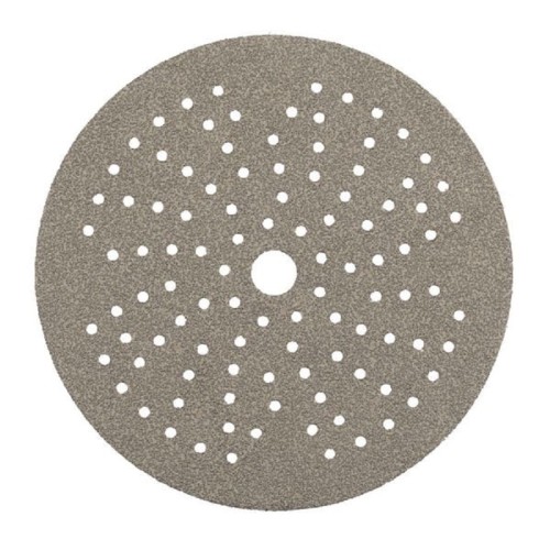 Wolfcraft  - Wielootworowe krążki ścierne do szlifierek mimośrodowych na rzep 125 mm - 5 szt
