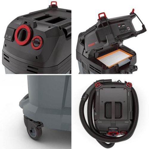 Menzer VCL 530 PRO Antistatic - Odkurzacz przemysłowy z automatycznym czyszczeniem filtra