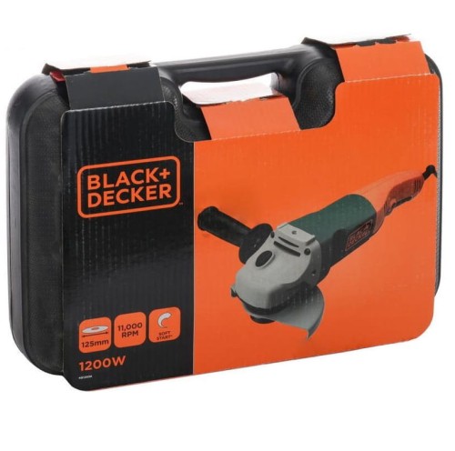 Black&Decker KG1202K - Szlifierka kątowa 125 mm