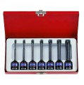 KING TONY KT4467PP - Zestaw długich nasadek udarowych TORX T-25-60 1/2" - 7 szt