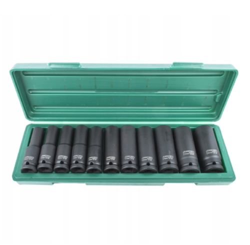 JONNESWAY JS03AD4111S - Zestaw długich nasadek udarowych 1/2" - 11 szt