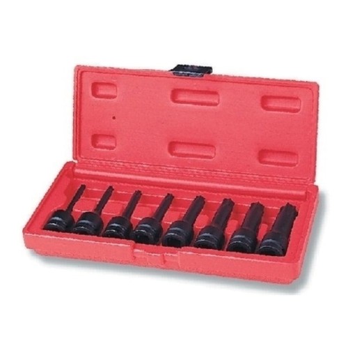 JONNESWAY JS06A408S - Zestaw nasadek udarowych TORX  1/2" - 8 szt