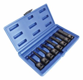 ASTA A-1MHEX8 - Zestaw nasadek udarowych Hex/Imbus 1/2" - 8 szt