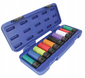 ASTA A-WN1210 - Zestaw nasadek udarowych do alufelg 1/2" - 10 szt