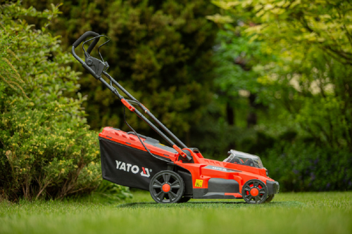 Yato YT-85225 - Kosiarka akumulatorowa bez napędu 2x 18 V