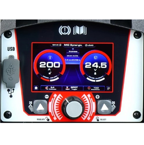 IDEAL EXPERT MIG 201 LCD - Spawarka inwertorowa - migomat