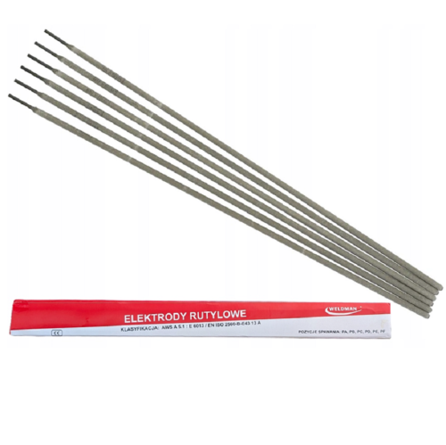 Weldman 111 103 - Elektrody rutylowe Ø 2.5 mm/ 350 mm opak. 20 szt
