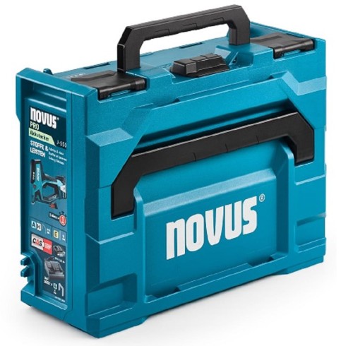 NOVUS J-550 - Zszywacz akumulatorowy 18 V - zestaw
