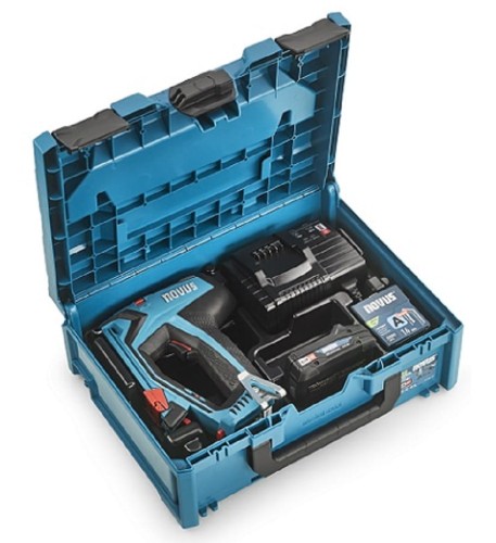 NOVUS J-550 - Zszywacz akumulatorowy 18 V - zestaw