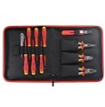 FELO FL41381104 - Zestaw 11 narzędzi Slim dla elektryka w etui