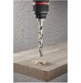 Wolfcraft WF7120000 - Zestaw wierteł  spiralnych HSS do drewna - 6 szt
