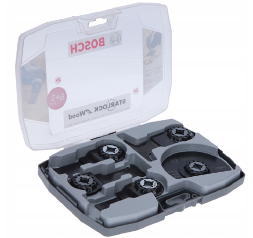 Bosch 2608664623 - Brzeszczoty do multitoola do drewna STARLOCK - 7 szt