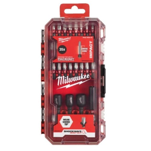 Milwaukee 4932492003 - Zestaw bitów udarowych SHOCKWAVE Impact Duty - 35 szt