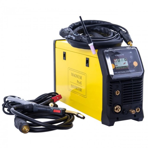 MAGNUM THF MIG 202 PULS AC/DC SYNERGIA LCD - Spawarka 4W1