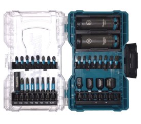 Makita E-22903 - Zestaw końcówek wkrętakowych z uchwytem Impact Black - 30 sztuk