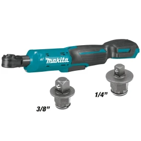 MAKITA WR100DSA - Akumulatorowy klucz zapadkowy 1/4" 3/8"  10.8V - 12V