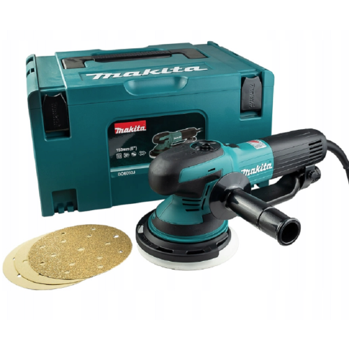 MAKITA BO6050J - Szlifierka mimośrodowa w walizce MAKPAC