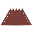 Graphite 54H032 - Papier ścierny trójkątny na rzep K80 do szlifierki 59G264 - 5 szt