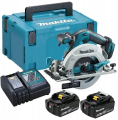 MAKITA DHS630RTJ - Akumulatorowa Pilarka tarczowa 165 mm