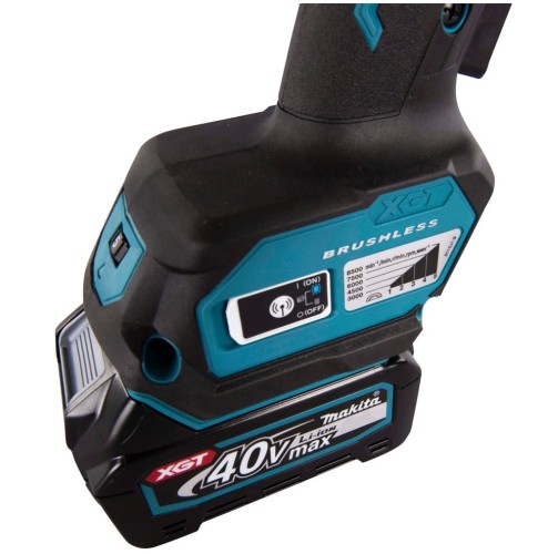 MAKITA GA029GM201 - Akumulatorowa szlifierka kątowa z regulacją obrotów 125 mm / 40 V