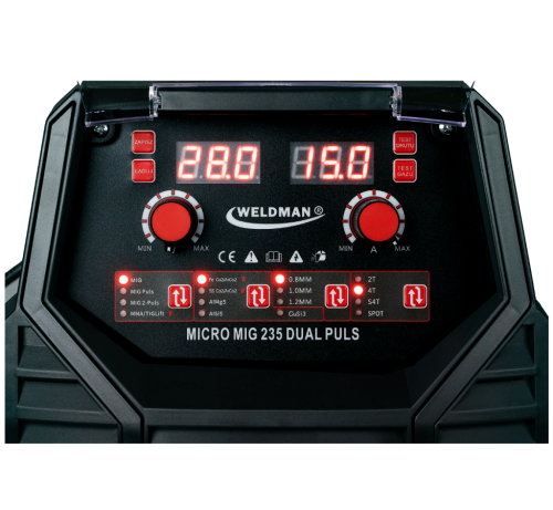 WELDMAN MICRO MIG 235 Dual Puls - Spawarka inwertorowa-migomat
