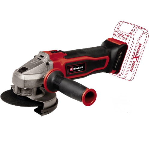EINHELL TE-AG 18/115 Q Solo - Akumulatorowa szlifierka kątowa 115 mm / 18 V