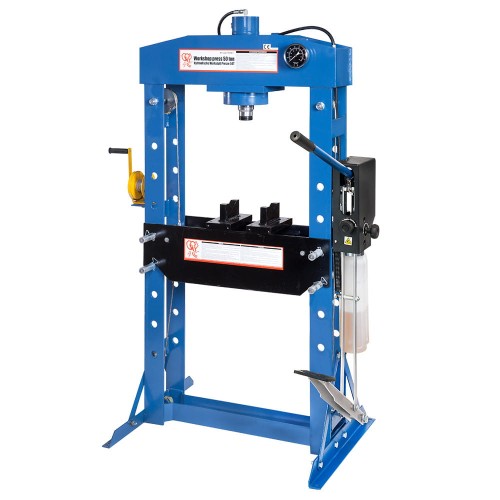 Airpress 79350-1 - Prasa hydrauliczna 50T z dodatkowym pedałem
